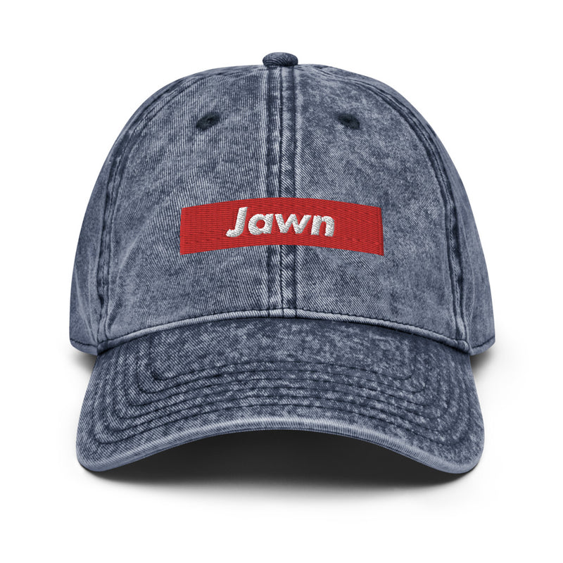 Philadelphia Jawn Box Logo Faded Dad Hat