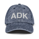 ADK Adirondack Mountains Upstate NY Faded Dad Hat