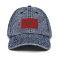 Moroccan Flag Faded Dad Hat