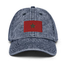 Moroccan Flag Faded Dad Hat