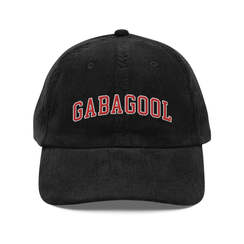 Gabagool Collegiate Arch Corduroy Hat