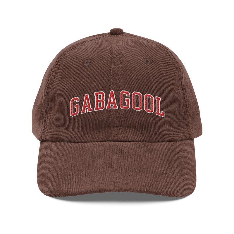 Gabagool Collegiate Arch Corduroy Hat