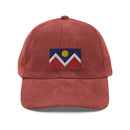 Denver Colorado Flag Corduroy Hat