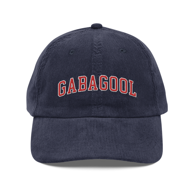 Gabagool Collegiate Arch Corduroy Hat