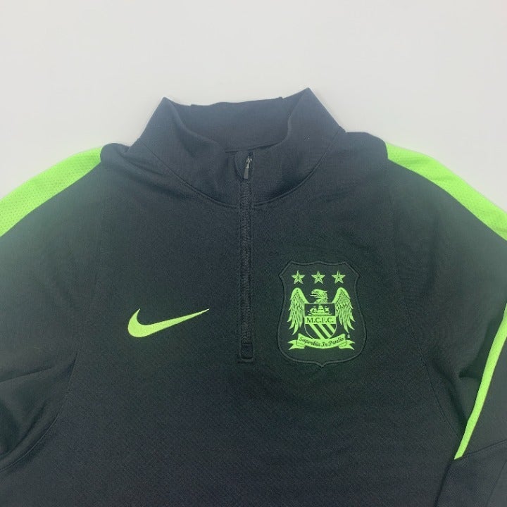 Nike Manchester City FC Quarter Zip Pullover Size S