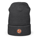 Orange Tennessee Flag Honeycomb Waffle Beanie