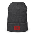 Moroccan Flag Waffle Beanie