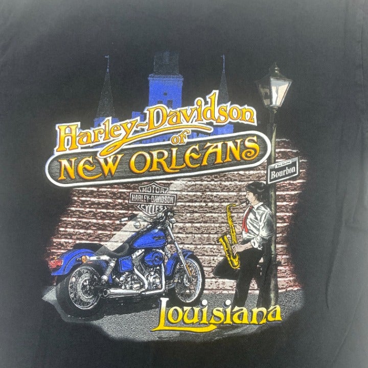 Vintage NOLA Harley Davidson T-Shirt Size M