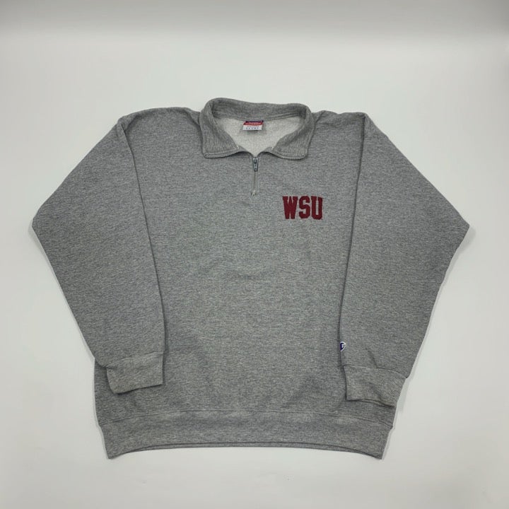 WSU Quarter Zip Champion Sweater Size L