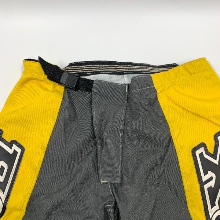 Black & Yellow Fox Racing Pants